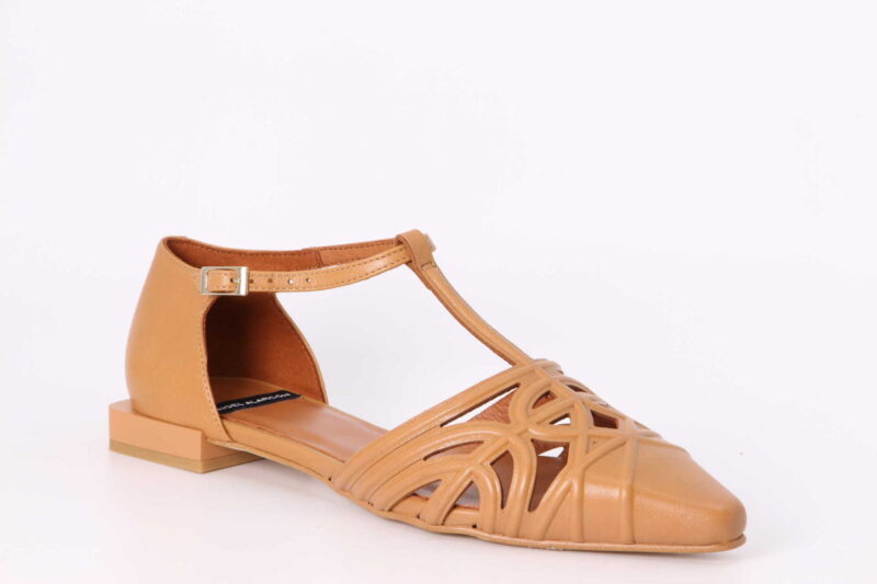 Sandalette camel