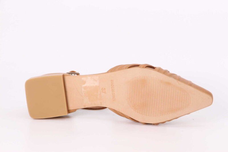 Sandalette camel – Bild 3